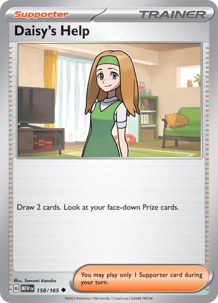 Scarlet & Violet 151 Daisy's Help Pokémon card